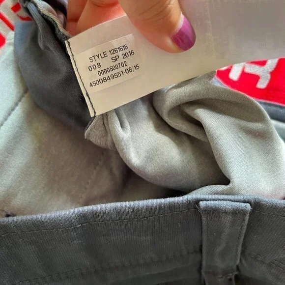 Under Armour Men's Performance Chino Straight Pants 1261616 Size 38w x 30L Blue - Picture 9 of 9